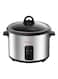 Moulinex Easy Cook Rice Cooker With Steam Basket - 1.8 L 700 W MK123D10 Silver / Black