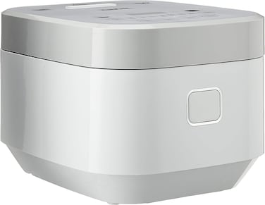 Tefal Delirice Pro Compact RK8001 - Rice Cooker, 800W, Induction Heating technology, Fuzzy Logic With Spherical Pot, 1L, 7 Cooking Programs, White