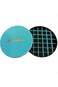 35cm non-stick round cake container with partition, food-grade material, ideal for basbousa, sweets.