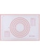 MARGOUN 60x40CM Baking Mat Silicone CM Non Stick Pastry-Mat with Measurement Knead dough mat