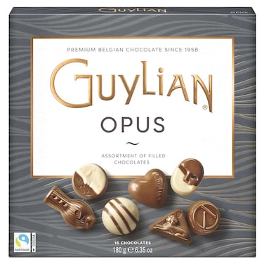 Guylian Opus Assortment of Filled Belgian Chocolates, 180g