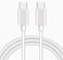 1 Metre Fast Charging USB-C Cable, Type C PD Charger Cord for iPhone 16/15 Pro/Max/Plus/15, MacBook Pro, iPad Pro Air 2024, Pixel 9/9 Pro 8a, Samsung S24 S23 Flip/Fold 6 5 (USB C to USB C Cable)