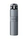 Double Wall Stainless Steel Thermo Bottle, 480ml Insulated Water Bottle, Keeps Drinks Hot or Cold up to 6 Hours, Leak-Proof Lid, Non-Slip Silicone Finish, Durable Travel Flask for Office, Gym &amp; Outdoor Use (Grey)