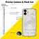 Silicone Case for Nothing Phone 2, Clear Case Soft Flexible Silicone TPU Shockproof Transparent Rubber Back Cover Compatible for Nothing Phone 2 5G 2023 (Soft Clear Case)