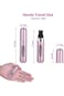 Refillable Perfume Spray Bottles 5ml &ndash; Set of 5 Portable Travel Atomizers with Leakproof De