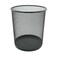 FIS Wire Mesh Waste Baskets Round Net Type, Black Color, 23 x 26 cm Size - FSWA101BK