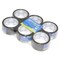Pack of 6 Pieces Adhesive Tape Black