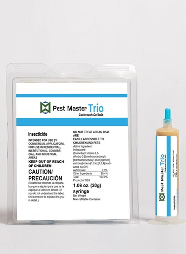 Effective Pest Master trio Cockroach Gel Bait Fast Acting Roach Killer