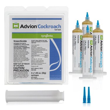 Sygenta Advion Pack Of 4 Cockroach Gel Bait Indoor &amp; Outdoor Use 30g