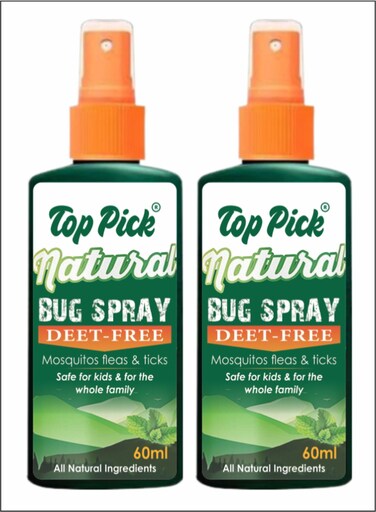 DEET-Free Bugs And Mosquito Repellent for Children and Adults (2Pcs)