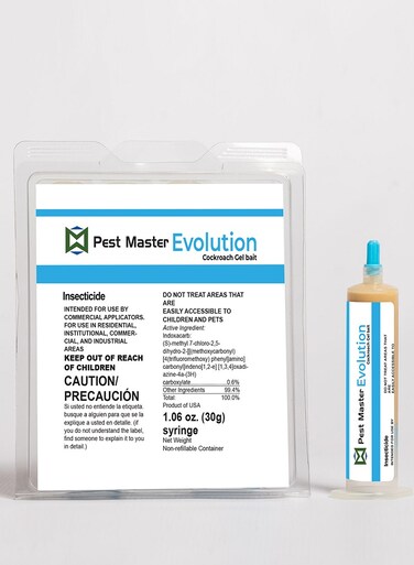 Professional Pest Master Evolution Cockroach Gel Bait Kills Roaches Quickly and Efficiently