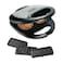 Sandwich Maker + Grill Maker + Waffle Maker Non-Stick 2 Slot 750 W TS2090-B5 Black