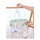 Portable Cloth Hanger with Clips and Drip Laundry Drying Hanger Rack with 24 Strong