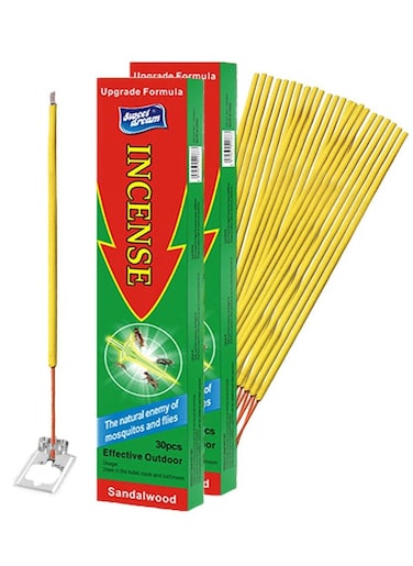 Mosquito Repellent Sticks Outdoor, Plant-Based Mosquito Repellent Sticks