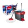 Easy Wring Clean Spin Mop And Bucket Set With Foot Pedal