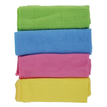 Royalbright 4 pcs Multi-Purpose Microfiber Cloth Set