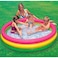 3 Ring Portable Inflatable Lightweight Compact Circular Swimming Pool 86x25cm