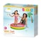 3 Ring Portable Inflatable Lightweight Compact Circular Swimming Pool 86x25cm