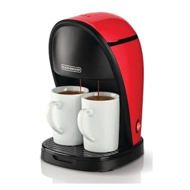 Coffee Maker Machine With Water Tank 250 ml 450 W DCM48-B5 Red/Black