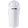 Sterilite Swing Top Wastebasket (49 x 24 x 24 cm, White)