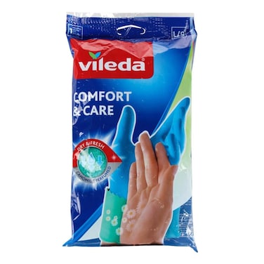 Vileda Comfort &amp; Care Gloves (Large)