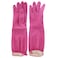 Lock &amp; Lock Rubber Gloves (42 cm, XL, Pink)