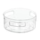 iDesign Clarity Turntable Organizer W/Handles (22.86 x 22.86 x 10.16 cm)