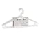 Plastic Hanger W/Hook Pack (42 x 1.5 x 21.5 cm, 6 Pc.)