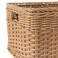 Basket Plastic Rattan 25X35X20cm