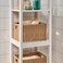 Basket Plastic Rattan 25X35X20cm