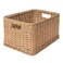 Basket Plastic Rattan 25X35X20cm