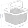 Basket White 25X26X18cm