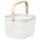 Basket White 25X26X18cm