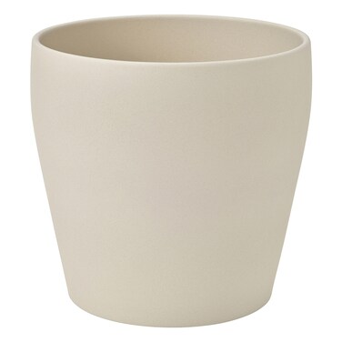 Plant Pot Light Beige 19cm