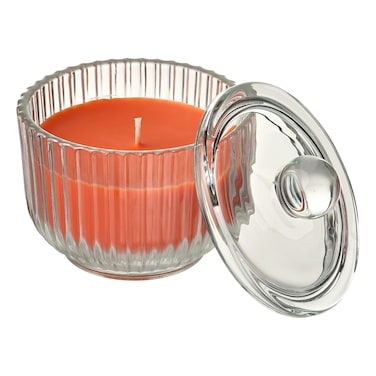 Scented Candle In Glass Sandalwood &amp; Patchouli Orange 20Hr