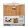 5five Natural Bamboo Storage Basket (31 x 31 cm)