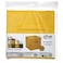 5Five Velvet Storage Box (31 x 31 x 31 cm, Yellow)