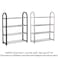 5five Metal &amp; Plastic Shoe Rack (19 x 50.5 x 65 cm)