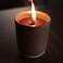 Scented Candle In Ceramic Jar Leather &amp; Vanilla/Brown 45Hr