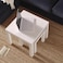 Side Table White 35X35cm