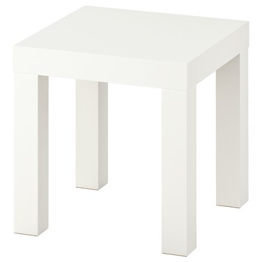 Side Table White 35X35cm