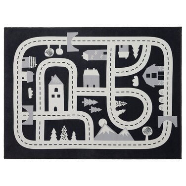 Rug Dark Grey 74X100cm