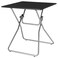 Folding Table Black 67X67cm