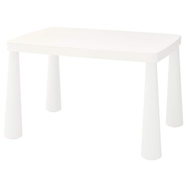 Children'S Table In/Outdoor White 77X55cm