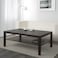 Coffee Table Black-Brown 118X78cm