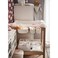 Changing Table Beech/White 72X53cm