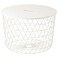 Storage Table White 61cm
