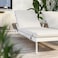 Sun Lounger Cushion Cover Outdoor Beige 190X60cm