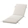 Sun Lounger Cushion Cover Outdoor Beige 190X60cm