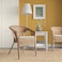 Armchair With Cushion Rattan/Norna Natural